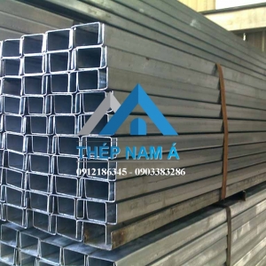 Thép hộp mạ kẽm 25 x 50 x 2.3